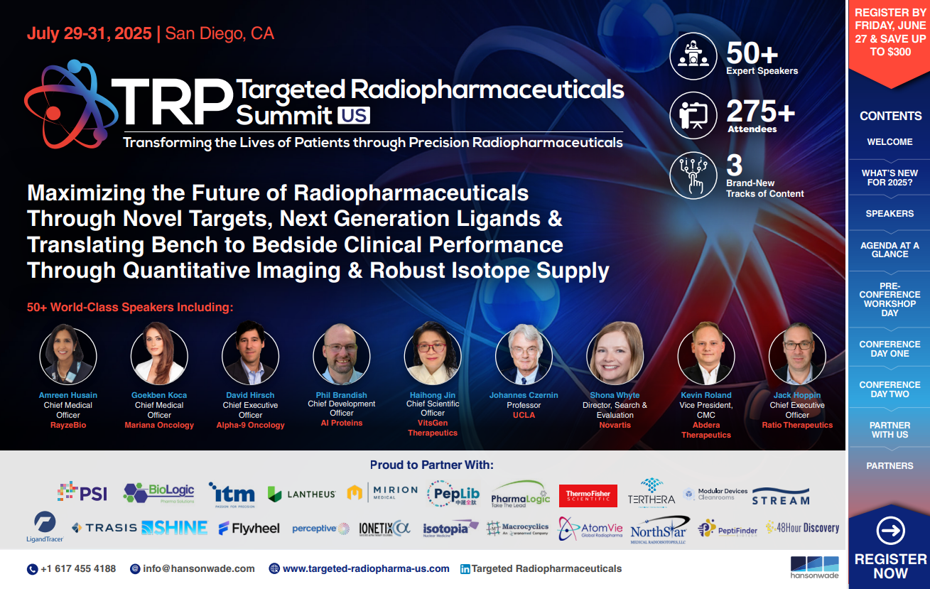 brochure cover - 4th TRP Summit